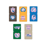 woopme Set of 5 Moments History Month Printed Art Design Bookmark for Book Lovers Readers Students Gift Magnetic Page Clips Fold