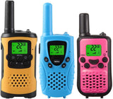 inYYTer 3 Pack New Walkie Talkies for Kids, 4KMs Long Range Kids Walkie Talkies 2 Way Radio Walky Talky, Best Gift for Age 3-12 