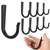 XHIPY Wall Hooks for Hanging Coat/Towel - 50LB Screw in Metal Hanger Wall Mount, for Outdoor, Closet, Door, Bathrooms, Backpack,