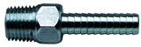 Moeller Marine Aluminum Fuel Line Hose Barb (1/4 NPT x 3/8)