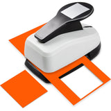 Square Punch 1.9 inch Square Hole Puncher for Crafts Squares Paper Punches