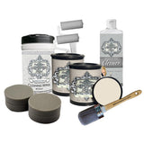 ALLINONE Paint, 2 Quart Cabinet Paint Bundle and Kit, Linen (Off White)
