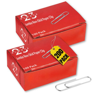 Always23 Paper Clips, Silver Paper Clips, 1 200 Pack