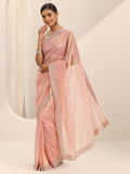 Libas Women33 Net Silk Sarees (16358_Pink)