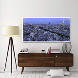 Aerial View Of Paris At Dusk-Paper Art-74,,X38,,