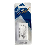 Logan Graphic Products 324 Replacement Mat Blades, Package of 20, Blister Pack (32420)