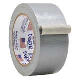 WOD DTC10 Advanced Strength Industrial Grade Silver (Gray) Duct Tape, 2 inch x 60 ft. Waterproof, UV Resistant For Crafts & Home