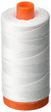 AURIFIL USA Aurifil 50wt Cotton 1,422ydWhite, 1422 yd, White