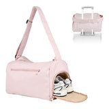 Gym Bag For Women Small, Gym Bags For Women With Shoe Compartment, Swimming Bag For Women, Lightweight Duffle Bag For Travel, Gy