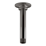 KOHLER 7394-TT 6 Ceiling Mount Showerarm and Flange, Titanium