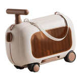 Enakshi Kids Suitcase With Wheels Baby Stroller Luggage For Kids Boys Girls Children Brown|Travel | Luggage
