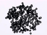 The Design Cart Center Hole Circular Plastic Sequins 50 gm Pack, 4mm Sequins for Embroidery, Jewellery Making, Designing, Embell