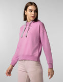 FYLTR Women's Casual Hoodie with Stripe Tape - Rib Hem & Cuff | Drop Shoulder | Casual Winterwear for Women,Cotton Candy Blush