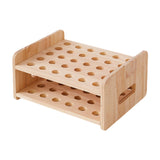 CALANDIS Paint Brush Holder Wooden Makeup Brush Storage Display for Desk Outdoor Home | Artists Brushes | Painting Supplies | Ar