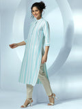 Libas Women'S Cotton Ethnic Motifs Straight Kurta (37242 White White S