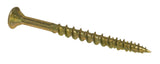 Hillman The Hillman Group 42180 Pro Crafter 8 by 21/2Inch Wood Screw, 50Piece, Yellow Zinc
