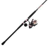PENN Passion II Spinning Reel and Fishing Rod Combo, Black/Rose Gold, 4000 Size Reel - 7' - Medium - 1pc