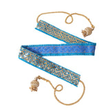 Amazing Blue Waist Belt For Girls & Women | Gives A New, Organised Look To Sarees, Suits And Frocks. (40)