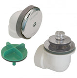 Watco Manufacturing 901LTPVCCP Lift and Turn Bath Waste, 1.5Inch, Chrome Plated