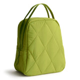Vera Bradley Womens Featherweight Lunch Bag, Spinach Green, One Size