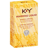 KY Warming Personal Lubricant, Liquid, 2.5 oz (71 g)