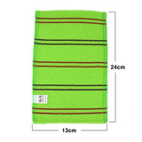 10 Pack SongWol Korean Beauty Skin Large Exfoliating Bath Shower Towel Gloves Scrub Wash Clothes Made in Korea Green