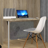 VOVCIG Adhesive-Backed Under-Desk Wall Protector, 31.5 X 23.6 inch Felt Cloth Wall Sticker Easy to Install Wall Protector from F