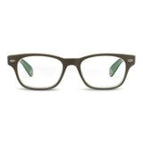 Peepers by PeeperSpecs Bellissima Focus-Green : 3502200 Square Blue Light Blocking Reading Glasses, 2