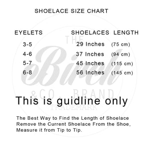 Birch Shoelaces in 27 Colors Flat 5/16 Shoe Laces in 4 Different Lengths (29.5 (75cm), Lavender)