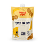 WEST PAW Creamy Treats Peanut Butter & Banana 6.2 Oz