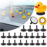 EJDRFN 40PCS Duck Plug for Jeep Dash,Duck Holder,Flock Locker Rubber Ducks Mount for Jeep,Plastic Duck Holderis The Present for 