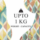 Pack of 5 Printed Paper Gift Bags with Twisted Handles 280 GSM Sturdy Carry Bags for Gifting, Shopping, Return Gifts 8x15x19