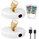 KANESIKI Rechargeable Spotlight, Battery Operated Picture Lights with Remote, Cordless Plant Spot Light Indoor, LED Accent Light