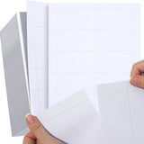 4000 PiecesBlank Printable Business Cards 3.5 x 2, Perforated Card Stock Paper for Inkjet and Laser Printers, 10 Cards Per Sheet