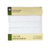 Dritz FoldOver Elastic 1X7ydWhite