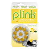 Plink Garbage Disposal Freshener & Cleaner, Washes Away Foul Odors, Lemon Scent, 10 Uses per Pack, 3Pack