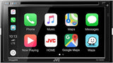 JVC KW-V960BW Built in Wi-Fi for Wireless CarPlay Android Auto, CD/DVD 6.8 LCD Touchscreen Display, AM/FM, Bluetooth, MP3 Player