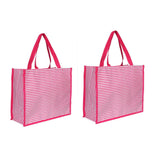 SuneshCreation Multipocket Shopping Bag/Vegetable Carry Bag/Reusable Bag/Waterproof Shopping Bags Kitchen Essentials with Full