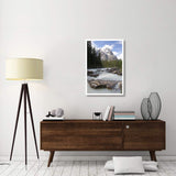 Mount Stephen And Yoho River, Yoho National Park, British Columbia, Canada-Paper Art-26,,X38,,