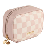 RIGHT AWAY Makeup Bag,Travel Cosmetic Bag Organizer with Zipper,Waterproof Toiletry Bags Makeup Pouch for Purse, Small Make Up B