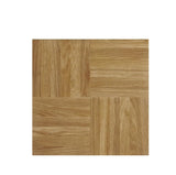 Sterling Self Adhesive 12-Inch Vinyl Floor Tiles, 20 Tiles - 12 x 12, Square Parquet Pattern - Peel & Stick, DIY Flooring for Ki