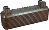 Duda Energy HX0520: M025 B35A 20 Plate Heat Exchanger 1/4 Male NPT, Degrees_Celsius, to Volts, Amps, (