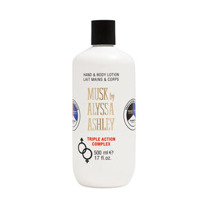 Alyssa Ashley Musk By Alyssa Ashley Hand and Body Lotion, 17-Ounce