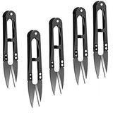 DIY Crafts Pack Of 2 Pcs, Random Colour, Sewing Scissors HighCarbon Steel Thread, Yarn, Embroidery Clippers Handheld Arts Proje