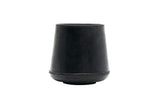 Shepherd Hardware 8621E Leg Tips 7/8-Inch Inside Diameter Rubber Chair Leg Caps, 40 Pack, Black