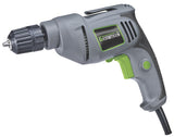 Genesis 4.2 Amp Corded Drill Variable Speed Reversible Electric with 3/8Inch Keyless Chuck, Belt Clip, Rubberized Grip, LockOn