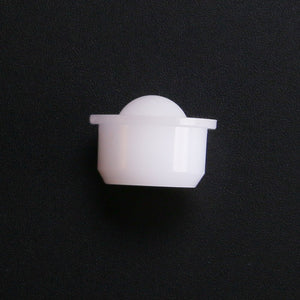 10Pcs 1/3 Mini Nylon Ball Transfer Bearing Unit 0.34mm Table Conveyor Roller Ball for Transmission, Furniture,Wheelchair- 1/3i