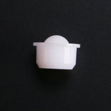 10Pcs 1/3 Mini Nylon Ball Transfer Bearing Unit 0.34mm Table Conveyor Roller Ball for Transmission, Furniture,Wheelchair- 1/3i
