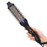 AraSyleon Thermal Brush 1.5 Inch, Heated Round Brush Curling Iron Rapid Heating 5 Temp Settings Easy to Create Blowout Look Volu