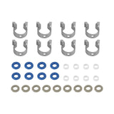 Frezon 8PCS Fuel Injectors Repair Seal Kit Fit for Jaguar 5.0L V8 and for Range Rover 5.0L V8
